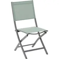 Hespéride Set van 4 opvouwbare tuinstoelen van aluminium ESSENTIA