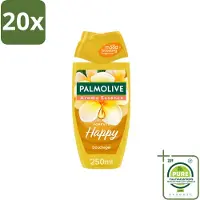 Palmolive 20 x - Arroma Essence - Douchegel - Frangipani & Neroli - Forever Happy - 250 ml - Grootverpakking - Vaatwasstrips - Douchegel - Frangipani - Neroli - Geur - Reiniging