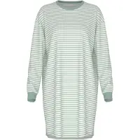 Mey Nachtjapon Serie Willow Stripes Seasalt Green | Maat 44