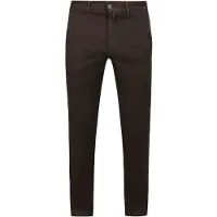 Pierre Cardin Chino 'Colmar' chocoladebruin