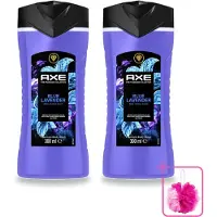 Axe 2 x - Douchegel - Blue Lavender - Kalmerend - Premium Geur - 300 ml - Bulkverpakking - Douchegel - Douchemop - Kalmerend