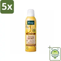 Kneipp 5 x - Douche schuim - Beauty Secret - 200 ml - Grootverpakking - Vaatwasstrips - Douche Foam - Natuurlijke Oliën - Huid Verzorging - Luxe Geur - Huid Hydraat