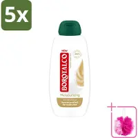 Borotalco 5 x - Douchegel - Moisturizing - Vanilla & Oat - 250 ml - Bulkverpakking - Douchegel - Douchemop - Huid verzorgen