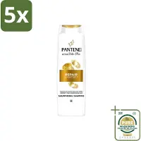 Pantene 5 x – Shampoo – Repair & Protect – 250 ml - Wasstrips - Haarkleur - Haarversterking - Haarbescherming - Haarverzorging - Haarreiniging