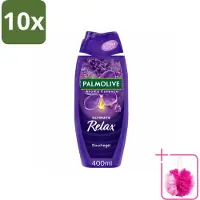 Palmolive 10 x - Aroma Essences Ultimate Relax - Douchegel - Ontspannende Geur - 400 ml - Bulkverpakking - Douchegel - Douchemop - Ontspanning
