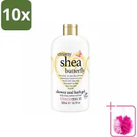 Treaclemoon 10 x – Bad- & Douchegel – Creamy Shea Butterfly – 500 ml - Bulkverpakking - Bad en douchegel - Douchemop - Shea