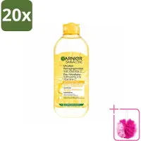 Garnier 20 x - SkinActive - Micellair Water - Vitamine C - Reinigingswater - 400 ml - Bulkverpakking - Micellair reinigingswater - Douchemop - Vitamine c