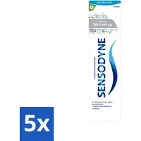 Sensodyne 5 x – Tandpasta – Gentle Whitening – 75 ml - Voordeelverpakking - 5 stuks