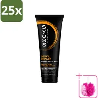 Syoss 25 x - Intense Repair - Deep Conditioner - Herstelt & Versterkt - 250 ml - Bulkverpakking - Herstel haar - Douchemop - Droog haar