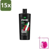 Axe 15 x – Douchegel – Africa – 700 ml - Bulkverpakking - Douchegel - Douchemop - Douchegel africa
