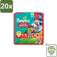 Pampers 20 x – Luierbroekjes – Baby Dry Pants Paw Patrol Maat 4 – 25 Luiers - Wasstrips - Baby Luier - Luierbroek - Droge Luier - Luier Voor Baby - Luier Broek