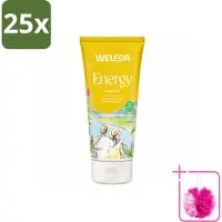 Weleda 25 x - Douchegel Aroma Shower Energy - 200 ml - Bulkverpakking - Energie - Douchemop - Energieboost