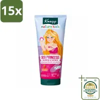 Kneipp 15 x - Shampoo & Douche - Prinsessen - 200 ml - Wasstrips - Kids Prinsessen - Shampoo En Douche - Geurige Douche - Gevoelige Huid - Kinderbad