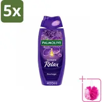 Palmolive 5 x - Aroma Essences Ultimate Relax - Douchegel - Ontspannende Geur - 400 ml - Bulkverpakking - Douchegel - Douchemop - Ontspanning