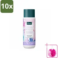 Kneipp 10 x - Douchegel - Clean Beauty - Lotus & Jojoba - 200 ml - Bulkverpakking - Douchegel - Douchemop - Natuurlijke reiniging