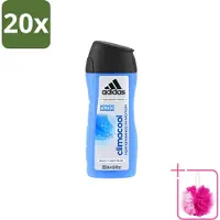 Adidas 20 x – Douchegel – Climacool Men – 250 ml - Bulkverpakking - Douchegel - Douchemop - Frisheid