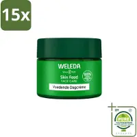 Weleda 15 x - Dagcrème Skin Food - Voedend - 40 ml - Grootverpakking - Vaatwasstrips - Huidverzorging - Voedende Crème - Dagcrème - Hydratatie - Natuurlijke Huid