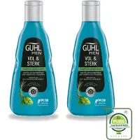 Guhl 2 x Men Vol & Sterk shampoo - 250 ml - Grote verpakking - 2 stuks