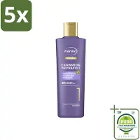 Unilever 5 x – Shampoo – Pro Care – 250 ml - Grootverpakking - Vaatwasstrips - Dikker Haar - Versterkt Haar - Haaruitval Verminderen - Breukbestendig Haar - Ceramide Shampoo