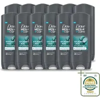 Dove 12 x - Douchegel - Men+ Care Eucalyptus + Mint - Verfrissend en kalmerend - 400 ml - Wasstrips - Douchegel Mannen - Eucalyptus Mint - Hydratatie Huid - 3 In 1 Douchegel - Huidverzorging Mannen