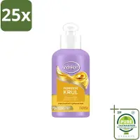 Andrélon 25 x – Leave-In Crème – Perfecte Krul – 200 ml - Grootverpakking - Vaatwasstrips - Krullen Verzorgen - Krullen Definiëren - Krullen Pluisvrij - Krullen Hyderaten - Kokosmelk Haar