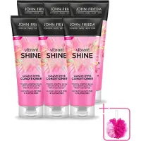 John Frieda 6 x Vibrant Shine Kleurconditioner - 250 ml - Voordeelverpakking - 6 stuks