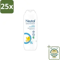 Neutral 25 x - Babyshampoo - Gevoelige huid - Parfumvrij - Zonder Kleurstoffen - 250 ml - Wasstrips - Baby Shampoo - Hypoallergenisch Shampoo - Zachte Babyhuid - Gevoelige Huid - Parfumvrije Shampoo