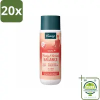 Kneipp 20 x - Douchegel - Body & Mind Balance - 200 ml - Grootverpakking - Vaatwasstrips - Douchegel - Balans - Innerlijke Rust - Kalmerend - Opwekkend