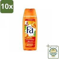 Fa 10 x – Douchegel – Empowering Moments – 250 ml - Wasstrips - Douchegel - Hydraterende Douchegel - Douchegel Voor Huid - Douchegel Voor Normale Huid - Douchegel Met Geur