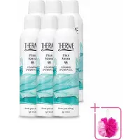 Therme 6 x - Finn Sauna - Schuimende Douchegel - Verfrissend - Verzorgend - 200ml - Bulkverpakking - Sauna - Douchemop - Douchegel