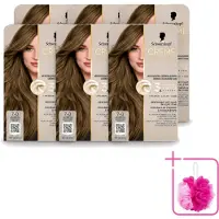Schwarzkopf 6 x - Haarkleuring - Creme Supreme 7-0 - Natuurlijk Donkerblond - 245g - Bulkverpakking - Haarkleur - Douchemop - Haarkleuring