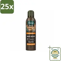 Kneipp 25 x - Douche schuim - Men - Warm Woods - Warme houtgeur - 200 ml - Wasstrips - Douche Schuim Voor Mannen - Warme Houtgeur - Natuurlijke Verzorging - Mannelijke Douche - Huid Verzorging