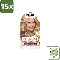 Schwarzkopf 15 x Poly Palette – Haarverf – 9-40 Natuurlijk Beigeblond – 115 ml - Grootverpakking - Vaatwasstrips - Natuurlijk Blond - Beigeblond - Grijsdekking - Haarverzorging - Haarkleur