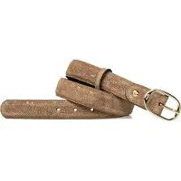 Floris van Bommel Dames Riemen Cfw-10015 De Belter - Taupe - Maat 105