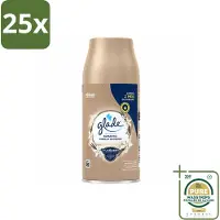Glade 25 x - Romantic Vanillebloesem Navulling - 269 ml - Wasstrips - Romantische Geur - Luchtverfrisser - Automatische Spray - Vanillebloesem - Warme Geur