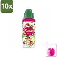 Robijn 10 x – Wasparfum – Tropical – 342 ml - Bulkverpakking - Wasparfum - Douchemop - Tropisch