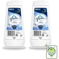 Glade 2 x - Gel - Pure Clean Linen - 150 g - Grootverpakking - Vaatwasstrips - Luchtverfrisser - Linnengeur - Geurverspreider - Frisse Geur - Geur In Huis