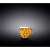 Wilmax Espressokopje 75 ml Geel Porselein WL-667433/A
