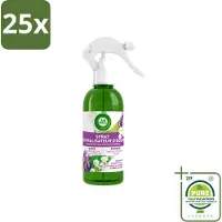Air Wick 25 x – Luchtverfrisser Spray – Active Fresh Lavendel & Lelie – 237 ml - Grootverpakking - Vaatwasstrips - Luchtverfrisser - Geur Neutraliseren - Natuurlijke Geur - Lavendel - Lelie