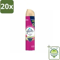 Glade 20 x - Luchtverfrisser Spray - Relaxing Zen - 300 ml - Grootverpakking - Vaatwasstrips - Luchtverfrisser - Ontspanning - Geur - Frisheid - Essentiële Oliën