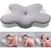 Bedee Ergonomische traagschuim kussen voor nekondersteuning - 65x38cm