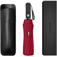 Xiaomi Automatische paraplu van glasvezel, winddicht, elegant, rood