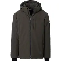 Casamoda comfort fit tussenjas - olijfgroen