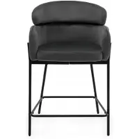 Design@Home Luxe Grijze Velours Hoker 'Bolzano' - Comfortabel & Stijlvol