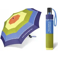 United Colors of Benetton Benetton Automatische Paraplu Tasformaat 29cm Kleurrijk Gestreept