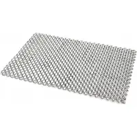 Aqbau XXL Metalen Deurmat 70x105cm - Duurzaam en Weerbestendig