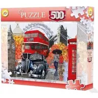 Polesie Puzzle 500 Stukken - Londense Rode Bus