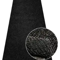 Oxide Deurmat op maat, 67 cm breed, zwart, antislip