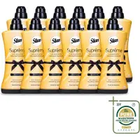 Silan 12 x Suprême - Wasverzachter - Glamour - 44 Wasbeurten - 1.2L - Wasstrips - Wasverzachter - Wasgoed Verzachter - Luxe Wasverzachter - Fris Wasgoed - Zijdezacht Wasgoed
