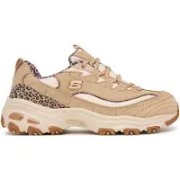SKECHERS Sneakers laag beige